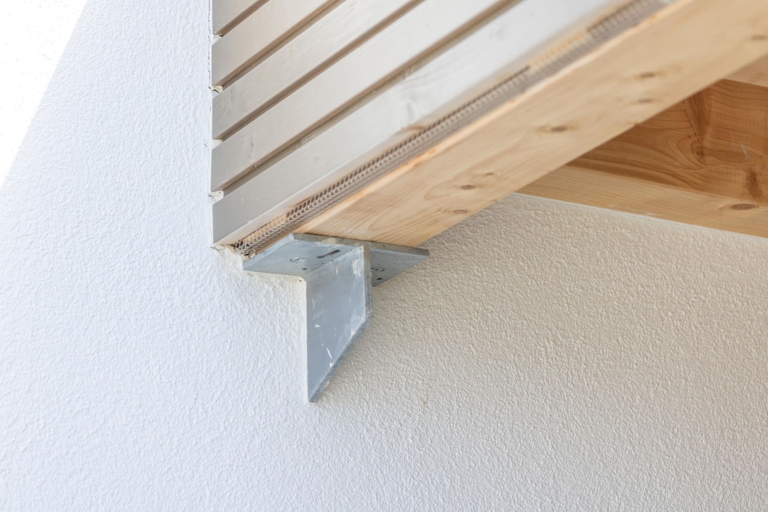 Holzhaus in Weilheim hier Träger im Balkonbereich