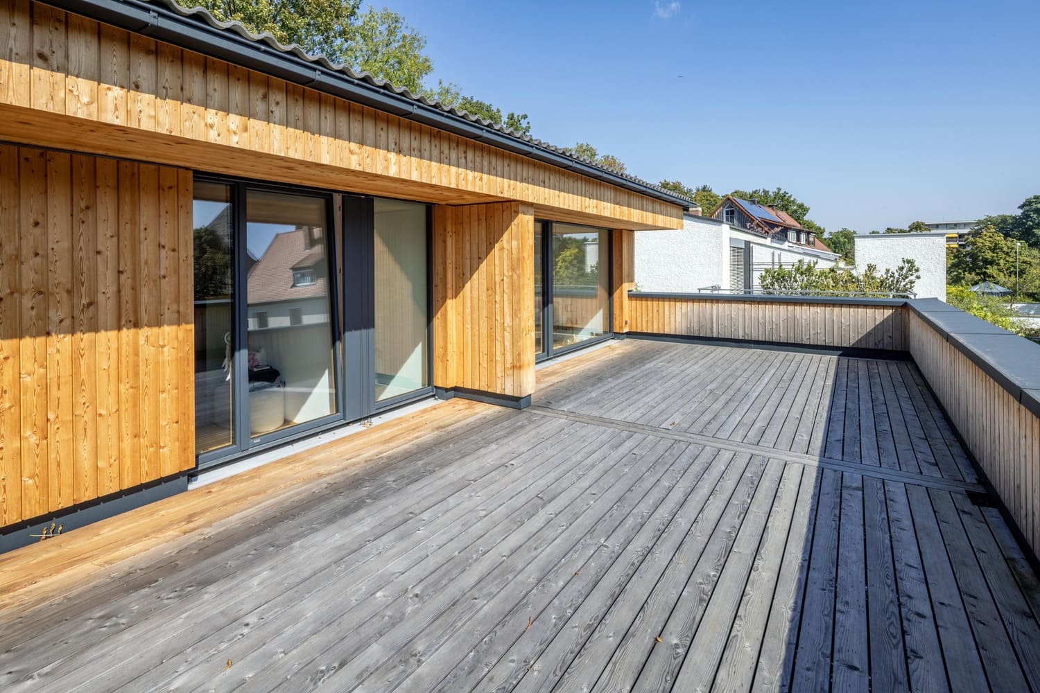 Großzügige Dachterrasse